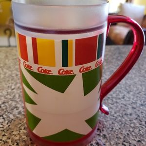 Large Coca cola plastic glass/mug